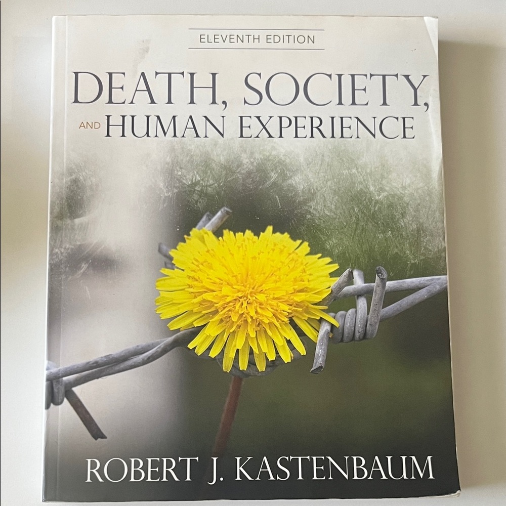 Death, Society, and Human Experience Book